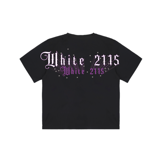 T-SHIRT GWIAZDA FIOLET