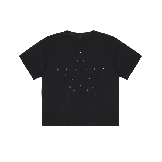 T-SHIRT GWIAZDA FIOLET