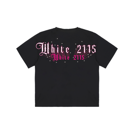 T-SHIRT GWIAZDA RÓŻOWY